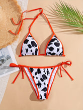 Women's Fashionable Bikini Set - Random Prints - Strapless Swimsuit Two-piece Set - Beach Style Bikini