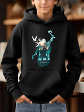 Men's Printed Hooded Sweatshirt
