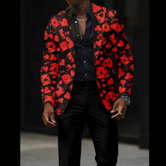 Casual All-match Dark Men's Coat