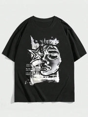 Men's Printed Short-sleeved T-shirt