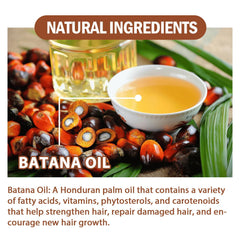 Batana Oil From Honduras - Get Fuller, Thicker, Healthier Hair - Great Gifts For Women Men Conditioner Haircare Silky - Hair Nutrition