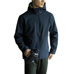 Male Versatile Windproof Jacket Polar Fleece Lining