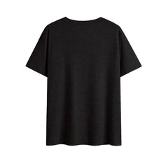 Women's Lucky Clover Print T-Shirt - Casual Short Sleeve Round Neck Tee, Simple Summer Style