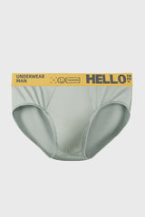 Men's Printed Letter Ice Silk Underwear