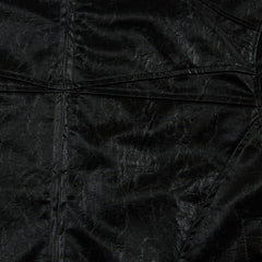 Men's Split Splicing Solid Color Loose Standing Collar Leather Jacket