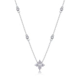 Sweetheart Halo - A Fashionable And Luxurious Diamond Jewelry Pendant Set With 2-carat Moissanite S925 Sterling Silver And Platinum Plating