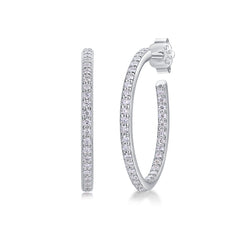 Ribbon - Square Moissanite S925 Sterling Silver Earrings With Platinum-plated Stud Earrings, A Fashionable And Luxurious Diamond Jewelry Accessory
