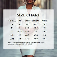 Women's Pure White Notch Lapel Half Sleeve Belted Blazer Dress - Slim Fit Office Dress For Spring Summer
