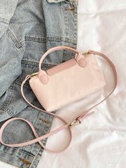 Casual Solid Color Fashionable Women's Handbag Crossbody Bag Fashionable Versatile Dumpling Bag One Shoulder Hand Mobile Phone Bag