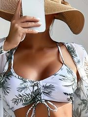 Women's Three-piece Casual Swimsuit P507-06