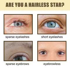 EELHOE Mascara - Gentle, Traceless, Lengthening, Curling, And Beautifying Eyelash Liquid For Lush And Dark Eyebrows