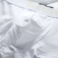 New Men's Purified Cotton Underwear Low Waist Sexy Breathable Comfortable Solid Color