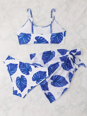 Oversized Three-piece Swimsuit Shaving Bikini Set Bikini Holiday Style