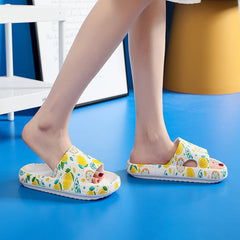 Women's Graffiti Stool Soft Sole Slippers