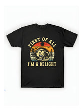 First Of All Im A Opossum Graphic TShirt Funny Animal Lover Gift Tee