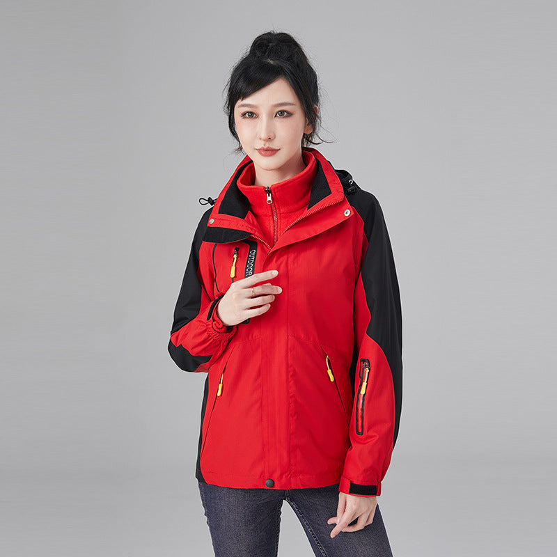Shell Jacket Men's Three-in-one Fleece