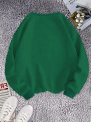 2025 New Women's Comfortable Green Tiger Bubble Gum Pattern Sports Shirt, Long Sleeve Hoodie, Perfect Choice For Autumn And Winter Fashion Women's Clothing