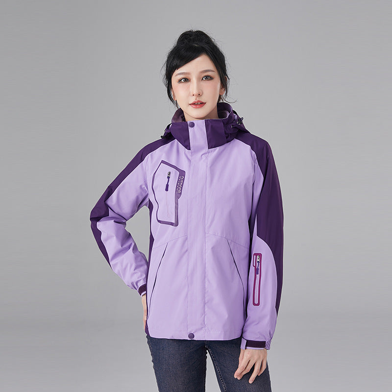 Shell Jacket Men's Three-in-one Fleece