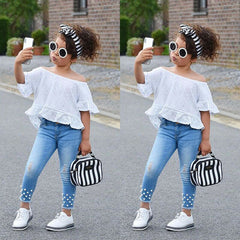 Shirt Shorts Girls Girl Kids Clothes For Baby Set Children