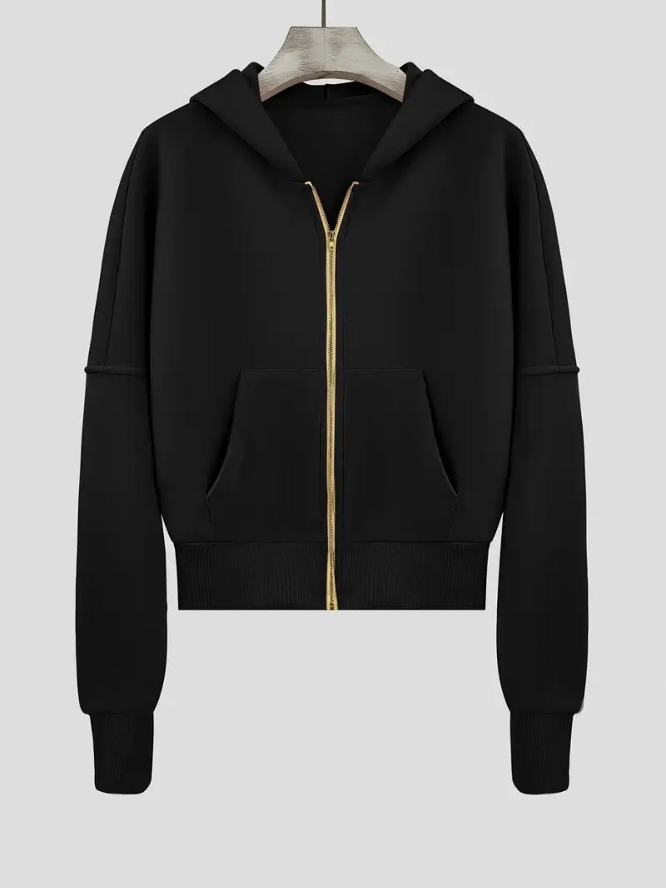 2025 New Women's Jacket, Zipper Closure, Hooded Collar, Essential Women's Coat For Autumn And Winter
