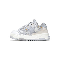 KAALIXTO--Daisy Bread Shoes-Grey - Unisex