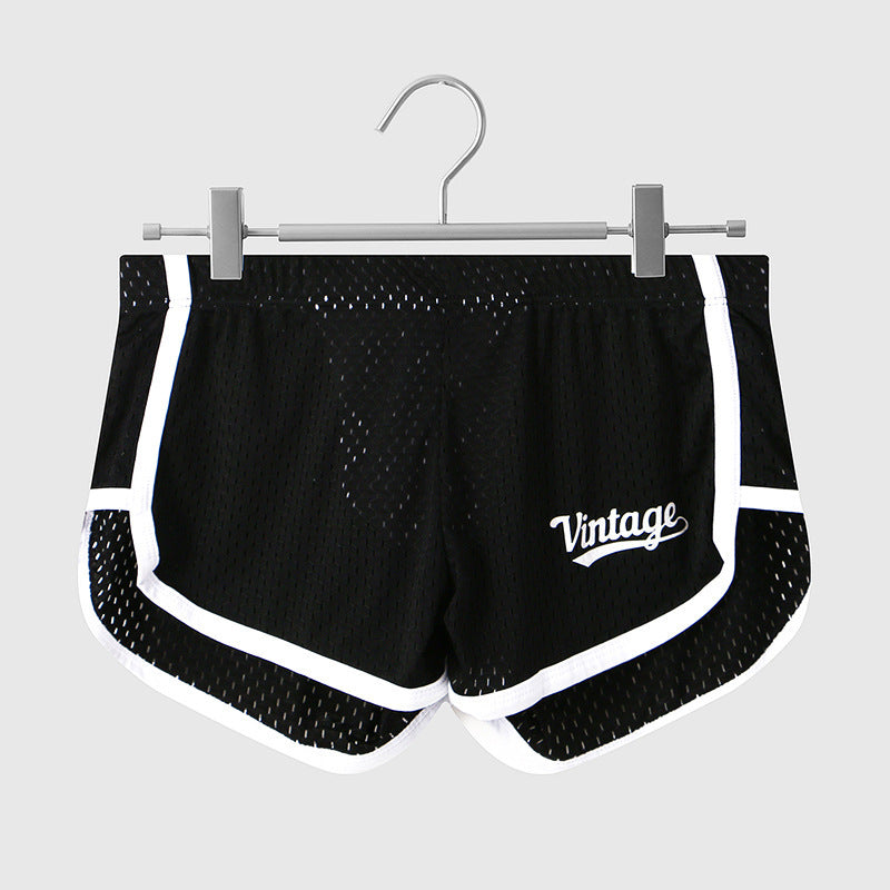 Ice Silk Men's Quick-drying Breathable Mid Waist Underwear