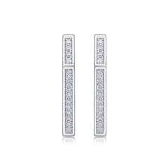 Coronation - Fashionable And Luxurious Diamond Jewelry Set With Moissanite S925 Sterling Silver And Platinum-plated Stud Earrings