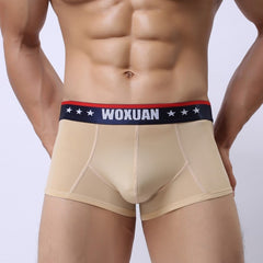 Ice Silk Men's New Boxers Ultra-thin Fashion Transparent