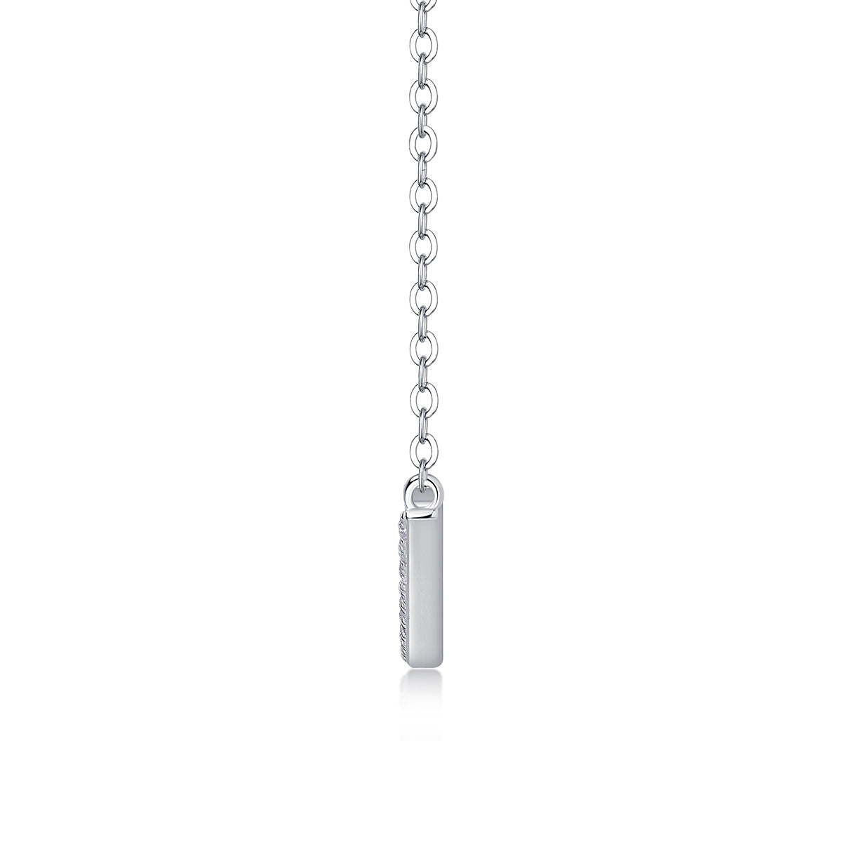 Joy - A Fashionable And Luxurious Diamond Jewelry Pendant Set With Moissanite S925 Sterling Silver And Platinum Plating
