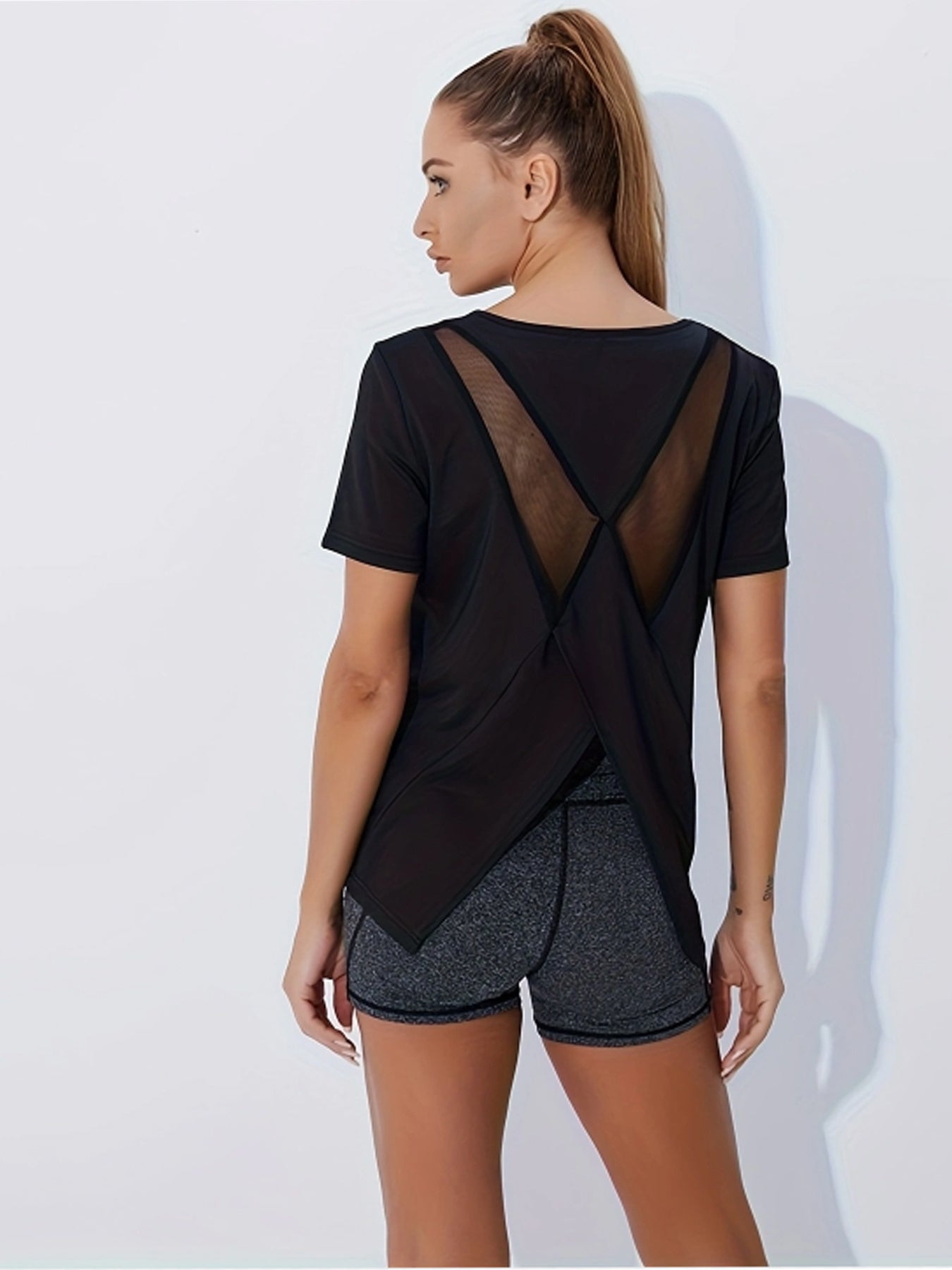 Women's 3-Pack Sports Tees - Breathable Quick-Dry Tops