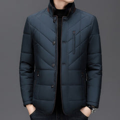 Winter Men's Short Coat Cold-proof High-end Cotton-padded Coat Men