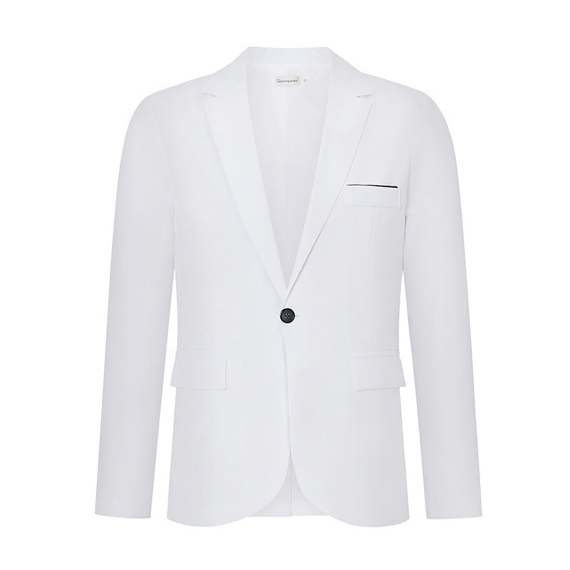 Plus Size Men's Formal Wear Small Business Suit Coat Wedding Dress Casual Slim Fit