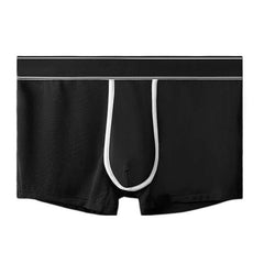 Men's Ice Silk Antibacterial Ultra Thin Sexy Transparent Boys Sports Underwear
