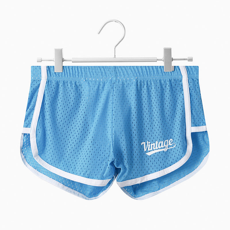 Ice Silk Men's Quick-drying Breathable Mid Waist Underwear