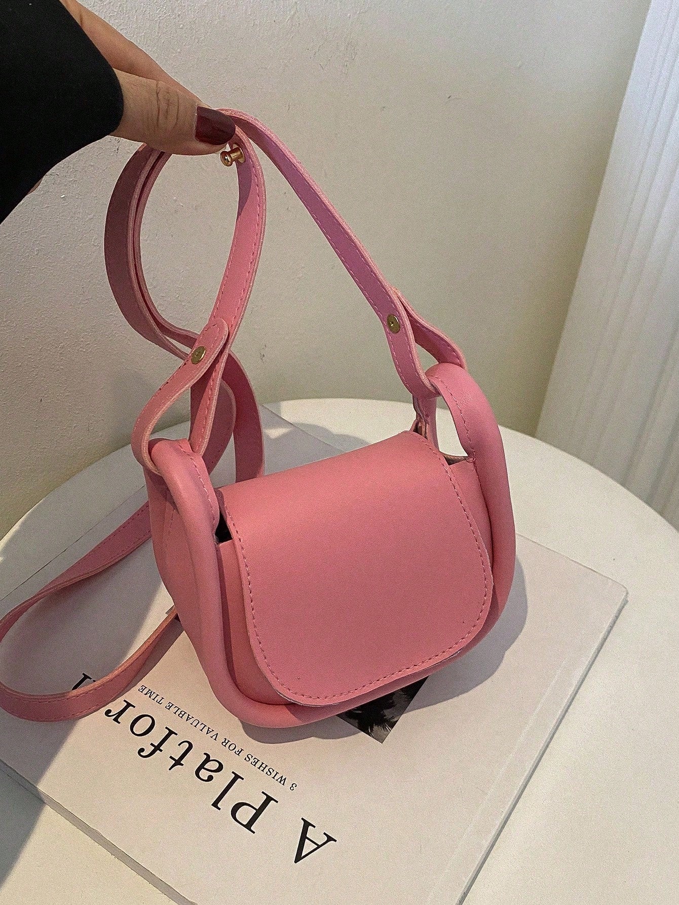 Bags For Women New Mini Bag Fashion Cute Saddle Bag French Style Niche Underarm Shoulder Crossbody Bag
