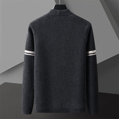 Autumn Cardigan Sweater Men's Long Sleeved Sweater Coat