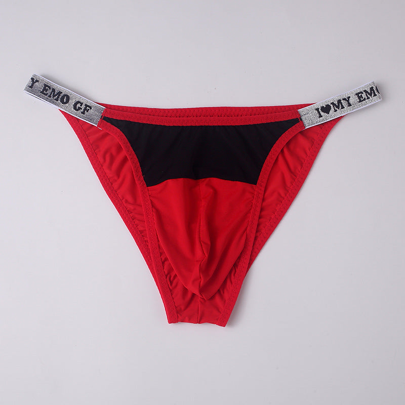 Ultra-thin Breathable Sexy Underwear Men's Color Matching Simple